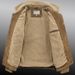 Men's Clothing Winter Cotton Clothes Men's Corduroy Jacket Winter Warm Fleece Lined Coat Oversized Casual Outdoor Windproof Thickened Workwear_viptrois.com