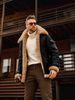 Men's Winter Large-sized Warm Composite Leather Jacket And Thick Fur One-piece Overcoat_viptrois.com