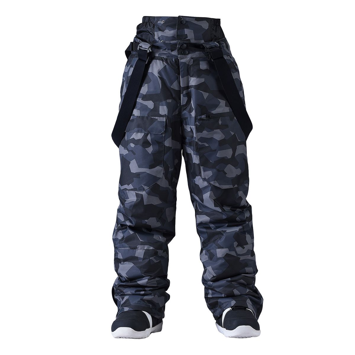 Men's Clothing Ski Pants For Men And Women, Single And Double Board Ski Pants, Winter Outdoor Windproof, Waterproof And Warm Camouflage Ski Pants_viptrois.com
