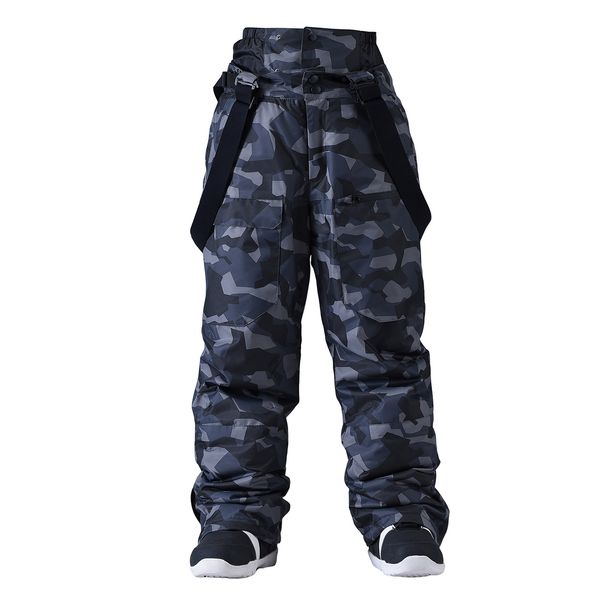 Men's Clothing Ski Pants For Men And Women, Single And Double Board Ski Pants, Winter Outdoor Windproof, Waterproof And Warm Camouflage Ski Pants_viptrois.com