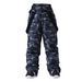 Men's Clothing Ski Pants For Men And Women, Single And Double Board Ski Pants, Winter Outdoor Windproof, Waterproof And Warm Camouflage Ski Pants_viptrois.com