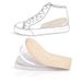 Adjustable Height Insoles For Men & Women - GEL & Suede Heel Pads For Sneakers, Dress Shoes & Casual Shoes - Discreet Lift For Leg Lengthening_viptrois.com