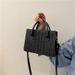 Women's Shoulder Bags A Stylish And Elegant Single-shoulder Crossbody Bag For A Trendy Solid-color Woven Girl With A Touch Of Retro Charm_viptrois.com