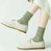 Mother & Kids Pile Of Socks For Women Summer Thin Ice Socks Ins Tide Ice Silk Socks Mid Tube_viptrois.com