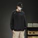 Men's Sweatshirt In Large Size L-9Xl, Trendy Casual Long Sleeved Soft Base Shirt, Fashionable And Versatile D01_viptrois.com