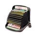 Wallet Card Cases Classic Retro Denim Style Stitching Multi Function Multi Card Slot Coin Slot Zipper Card Holder_viptrois.com