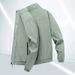 Men's Clothing Men's Spring And Autumn Korean Style Stand Collar Men's Coat Slim Fit Casual Outerwear Men's Single Clothes Jacket Sports Style_viptrois.com