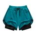 Men's Clothing Sports Pants Casual Three Quarter Pants Versatile Breathable Men And Women's Same Style Ice Silk Shorts_viptrois.com