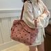 Retro Canvas Commuter Shoulder Bag For Women - Stylish Underarm Tote With Multiple Pockets_viptrois.com