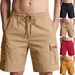 Men's Clothing Summer Casual Men's Shorts High Street Style Comfortable Workwear Outerwear For Men For Formal & Casual_viptrois.com