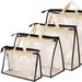 Bag Dustproof Hanging Bag Transparent Moisture Proof Breathable Handbag Leather Bag Protective Cover PVC Storage Hanging Bag Storage Artifact_viptrois.com