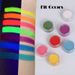 12 Color Fluorescent Eyeliner Halloween Face Color European Beauty makeup_viptrois.com