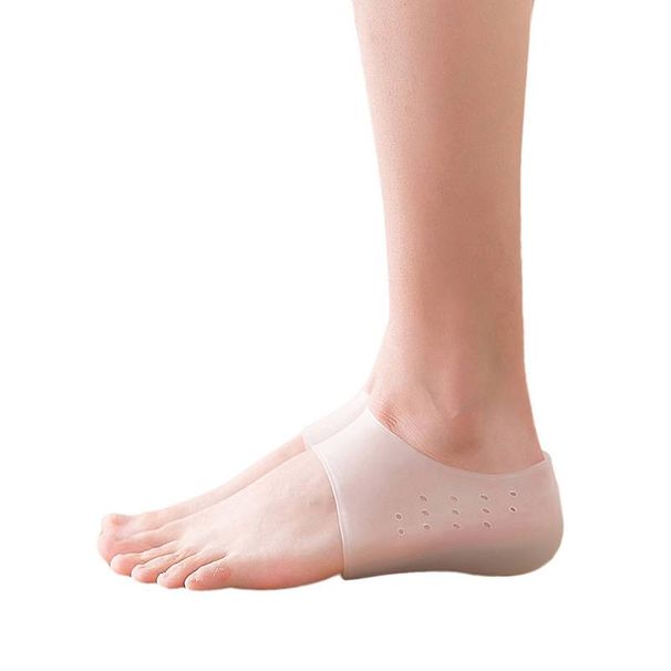 Invisible Insole Women's Super Soft Silicone Physical Bionic Foot Socks Increase Half Pad Male 5cm_viptrois.com