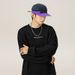 Heavyweight Crewneck Sweatshirt – Unisex Oversized Drop-Shoulder Tee With Detachable Sleeve Panels (M-XXL, Black/Sage Green/Beige, 54% Cotton Blend)_viptrois.com