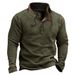 "2025 Men's Casual Jacket Autumn And Winter Fleece Hoodie Pullover Color-blocking Zipper Shirt._viptrois.com