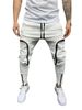 2025 Men's Small Leg Zipper Slim Fit Backpack Pocket Fitness Sports Men's Casual Pants_viptrois.com