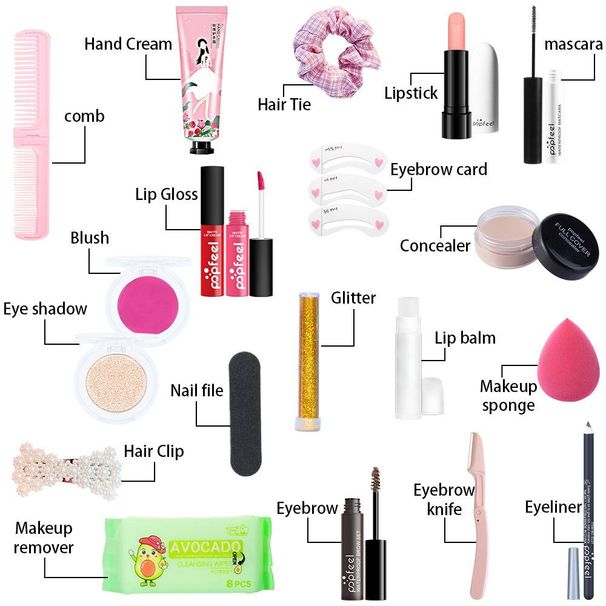 Holiday Makeup Gift Lipstick Eyeshadow Set_viptrois.com