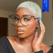 Women's Eyeglasses Folding Curved Leg Cat Eye Large Frame Hollow Flat Glasses New Metal Glasses Frame Ins Concave Shape Anti Blue Light_viptrois.com
