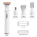 Four In One Women's USB Rechargeable Household Nose Hair Remover Eyebrow Trimmer Multifunctional Electric Shaver_viptrois.com