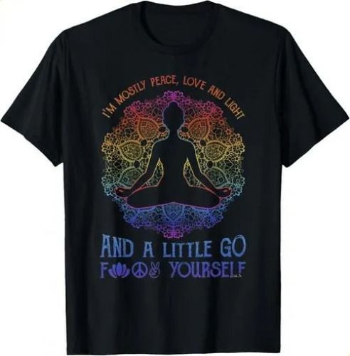 T-shirtt-shirti_m Mostly Peace Love Light 2026 And A Little Y_viptrois.com