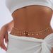 European and American Cross-border Jewelry Bikini Rhinestone Chain Waist Decoration Multi-layer Body Chain Star Rhinestone Tassel Waist Chain Women_viptrois.com