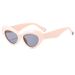 Men's Sunglasses New Personalized Retro Cat Eye Sunglasses Outdoor Sun Protection Sunglasses High End Anti Ultraviolet Fashion Glasses_viptrois.com