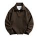 Men's Clothing New Spring And Autumn Men And Women Couple Half High Collar Zipper Sweatshirt Boys Winter Plus Velvet Casual Loose Sweatshirt_viptrois.com