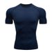 Männer Lauf Kompression T-shirt Kurzarm Sport Tees Gym Fitness Sweatshirt Männlichen Jogging Trainingsanzug Homme Athletisch Shirt Tops_viptrois.com