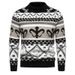 Loom Cross-Border Foreign Trade European And American Mohair Men's Warm Long Sleeve Jacquard Pullover Round Neck Casual_viptrois.com