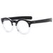 Women's Eyewear Frames Versatile Rivet Plain Glasses For Women Fashionable Trend Oval Anti Blue Light Glasses Can Be Matched With Myopia Frame Glasses_viptrois.com