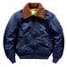 Men’s Winter Bomber Jacket – Thickened Quilted Lining, Faux Fur Collar & Utility Pockets (Military Green, Black, Navy, Oversized Fit)_viptrois.com