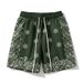 Men's Clothing Fashion Retro Sports Casual Shorts Cashew Flower Shorts Sports Basketball Pants_viptrois.com