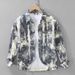 Men's Clothing Fashionable And Versatile Artistic And Casual Loose Tops_viptrois.com