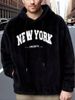 Men’s 3D Print Hooded Sweatshirt – Oversized Streetwear Pullover With Contrast Stitching (S-XXXL, 96% Cotton, Retro-Inspired, Digital Print Art)_viptrois.com