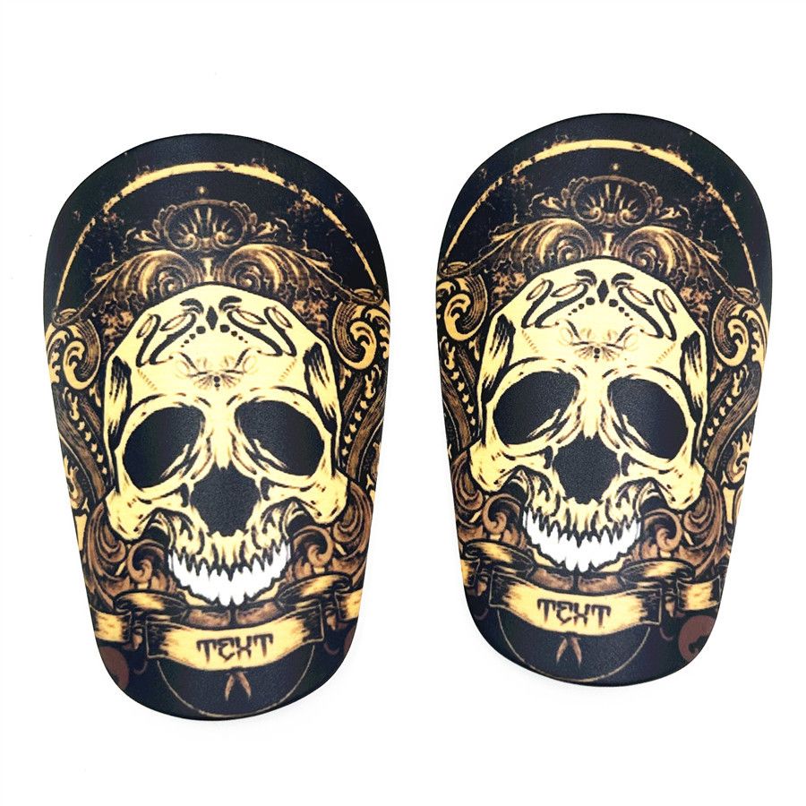 Shin Guard Extra Small Football Shin Pads Mini Mini Shin Pads Training Supplies Protective Gear Shin Guards Foot Guards Skull_viptrois.com