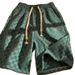 Unisex Checkered High-Street Loose Fit 5-Inch Shorts Retro American Style Casual Athletic Shorts_viptrois.com