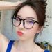 Y2K Retro Oval Frame Anti Blue Light Glasses, Cute And Cool For Girls, Black Glasses, Retro And Simple Women's Goggles_viptrois.com