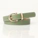 Cool Style Women's Korean Fashion Student Jeans Decoration Thin Clothing Matching Belt For Women_viptrois.com