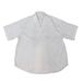 Men's Clothing Summer Niche Abstinence Handsome Short Sleeved Shirt Men's Net Celebrity Light Luxury Version Of Drape Suit Collar Shirt Hair Stylist_viptrois.com