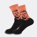 Men's trend mid-tube stockings stockings high tube personality figures oil painting sports cotton socks_viptrois.com