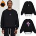 Polar Fleece Solid Color Round Neck Sweater Mens Candy Cotton Long Sleeve Working Clothes_viptrois.com