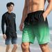 Men's Clothing Anti Embarrassment Loose Large Size Professional Adult Quick Drying Five Point Men's Swimsuit Fashion Swimming Trunks_viptrois.com