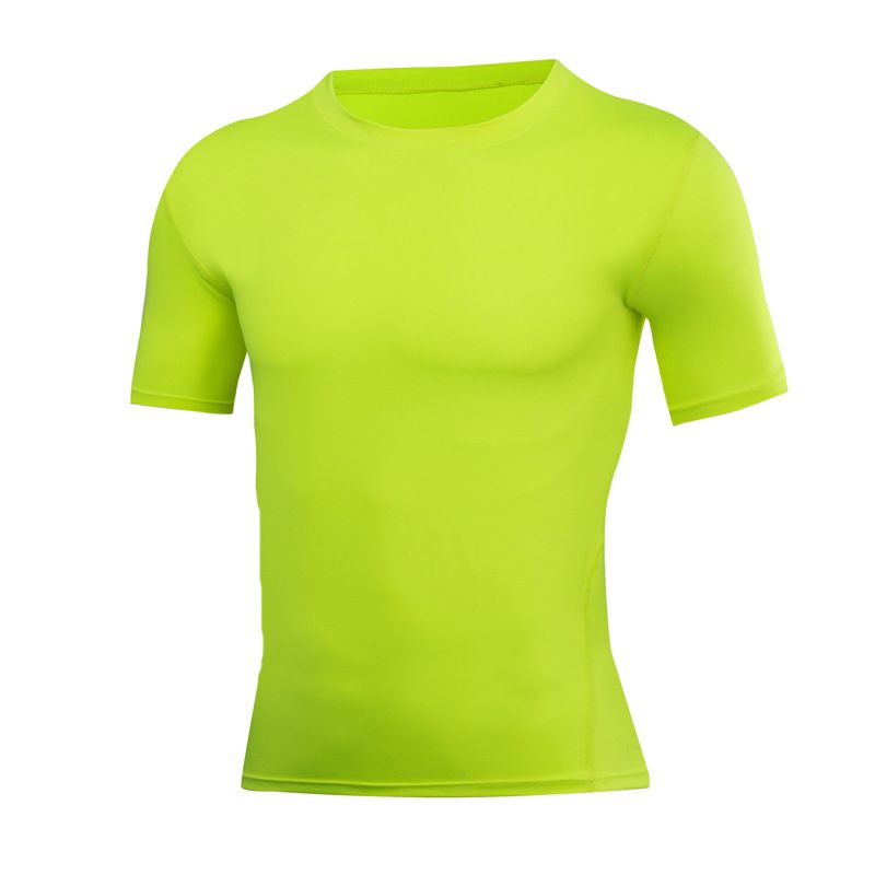 Men's clothing Fitness clothes Basketball training elastic sports tights outdoor running quick dry_viptrois.com