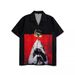 Men's Clothing Heavyweight Fashion Brand Summer Thin Hong Kong Style Thai Retro Casual Loose Short Sleeved Shirt Men's Beach Flower Shirt_viptrois.com