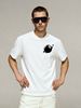 Men's Clothing Light Luxury T Shirt Short Sleeve Minimalist 8-Ball Billiard Graphic Printing Round Neck T-Shirts_viptrois.com