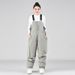 Unisex Waterproof Ski Pants For Men & Women - Winter Snowboarding Trousers With Thermal Insulation, Windproof & Breathable_viptrois.com
