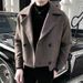 Loom Loom Trench 2025 New Spring And Autumn Winter Men's Coat Trendy Versatile Stylish Woolen Jacket Overcoat For Men_viptrois.com