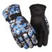 Pulse Warm Winter Thickened Fleece Anti-Slip Cycling Electric Bike Windproof Full-Finger Cotton Camouflage Gloves Outdoor Men_viptrois.com