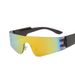 Frameless Futuristic Sunglasses - Women's Punk Sporty Shades With One-Piece Design Trendy UV400 Protection Glasses_viptrois.com