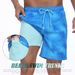 Summer New Style Men's Short Pants, Fashionable Beach Pants For Vacation, Men's Large Size, Four-cornered, Made Of Milk Silk With Lining Inside_viptrois.com